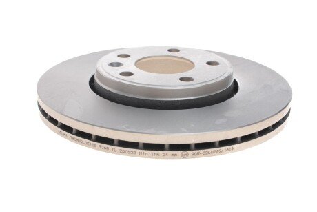 Вентильований гальмівний диск delphi BG3768
