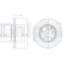 Вентилируемый тормозной диск delphi BG3835