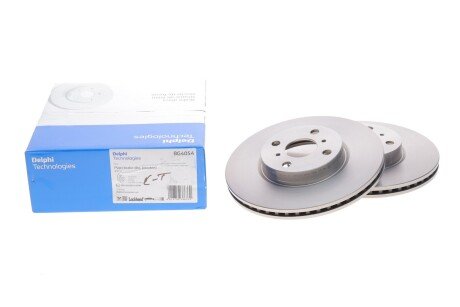 Вентильований гальмівний диск delphi BG4054