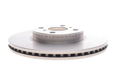 Вентильований гальмівний диск delphi BG4054