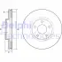 Вентилируемый тормозной диск delphi BG4562C
