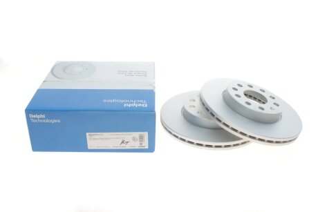 Вентильований гальмівний диск delphi BG4701C