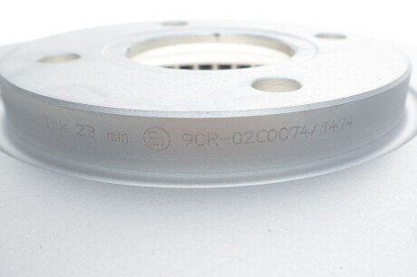 Вентилируемый тормозной диск delphi BG4715C