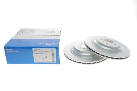Вентилируемый тормозной диск delphi BG4933C