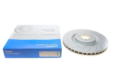 Вентилируемый тормозной диск delphi BG9185C