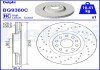 Вентильований гальмівний диск delphi BG9360C