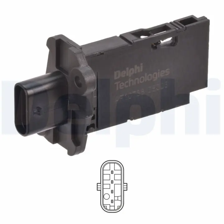 Витратомір повітря delphi AF10738-12B1