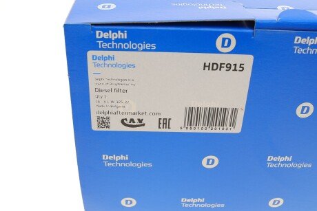 Воздушный фильтр delphi HDF915