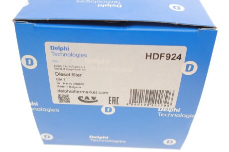 Повітряний фільтр delphi HDF924