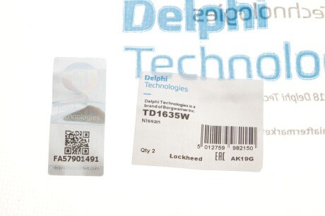 Втулка (резинка) переднего стабилизатора delphi TD1635W