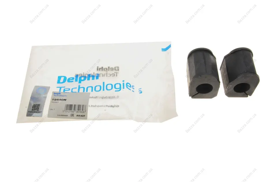 Втулка стабилизатора переднего (2 шт.) delphi TD546W
