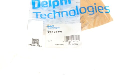 Втулка заднего стабилизатора delphi TD1081W