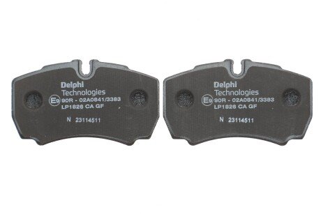 Задние тормозные колодки delphi LP1826