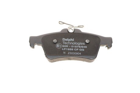 Задние тормозные колодки delphi LP1958