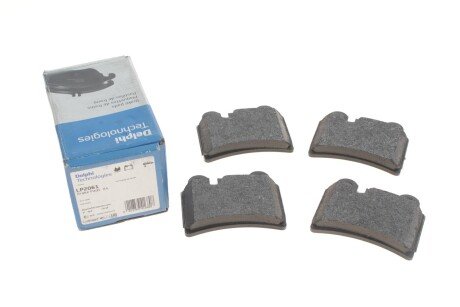 Задние тормозные колодки delphi LP2061