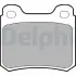 Задние тормозные колодки delphi LP915