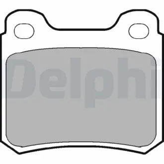 Задние тормозные колодки delphi LP915