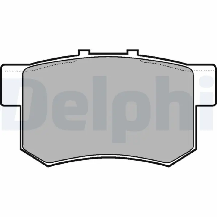 Задние тормозные колодки delphi LP948