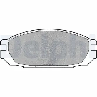Задні тормозні (гальмівні) колодки Delphi LP983