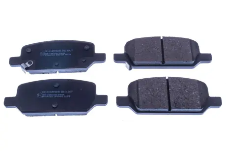 Колодки гальмівні задні TESLA MODEL 3 denckermann B111907