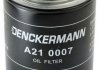 Масляний фільтр denckermann A210007