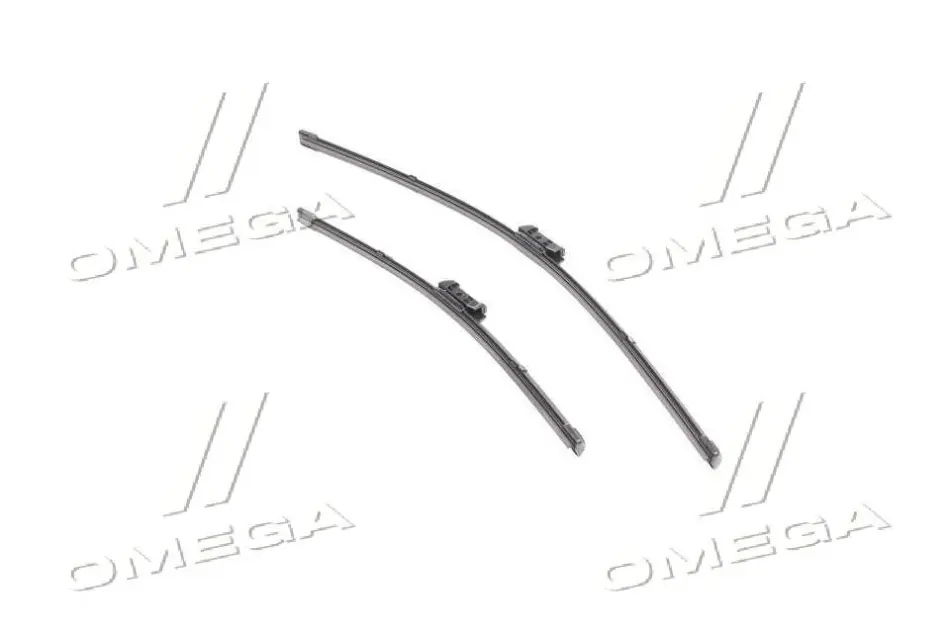 Щітки Flat 600/400 Audi A1 VW Up 12- Polo 1.2-1.6TDI 09- Skoda Citigo 12- Denckermann VD10065 (фото 1)