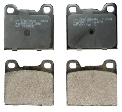 Задние тормозные колодки denckermann B110863