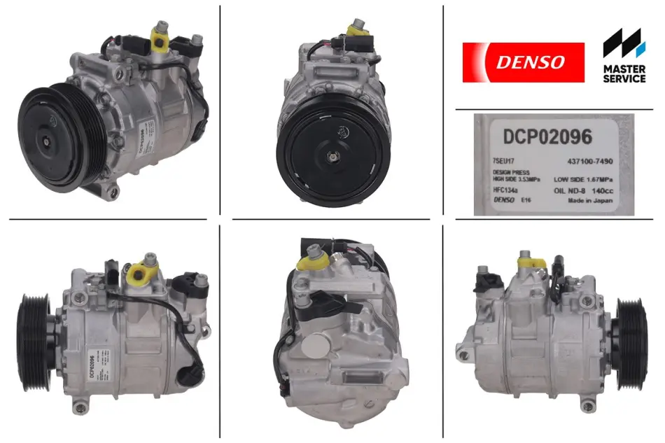 Компресор кондиціонера Denso DCP02096 (фото 1)