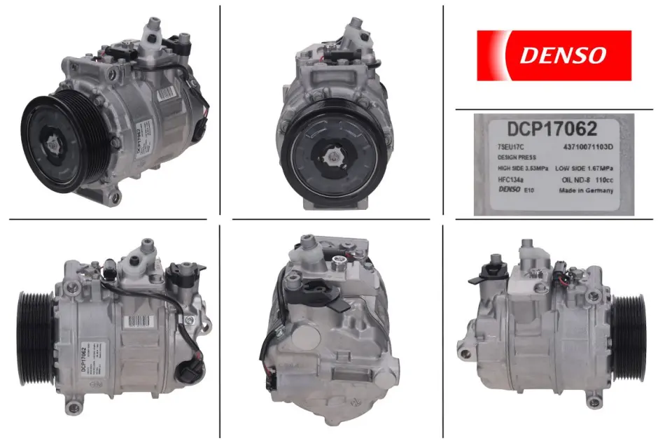 Компресори кондицiонерiв Denso DCP17062 (фото 1)