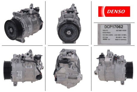 Компресори кондицiонерiв denso DCP17062