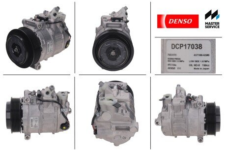 Компрессор кондиционера denso DCP17038 на Мерседес W211