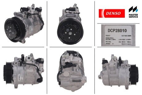 Компрессор кондиционера denso DCP28010 на Porsche Cayenne