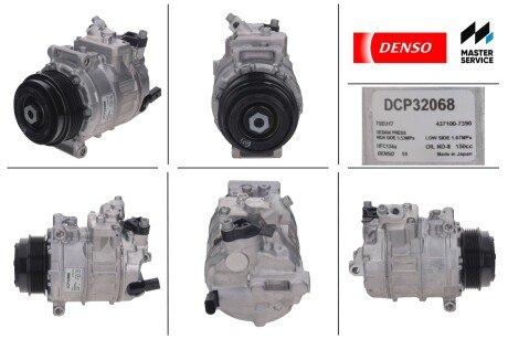 Компрессор кондиционера denso DCP32068