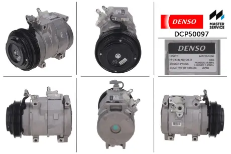 Компрессор новый Toyota LC Prado J120 2.7i denso DCP50097