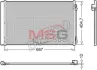 Конденсатор кондицiонера MERCEDES Vito ""14>> denso ""DCN17062"