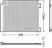 Конденсатор кондицiонера NISSAN/RENAULT Qashqai/X-Trail/Kadjar/Koleos ""13>> denso DCN46026