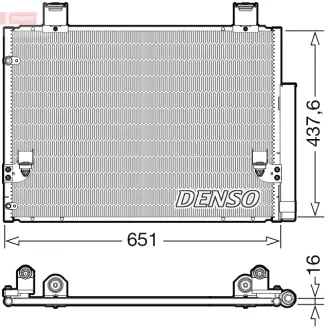 Конденсер кондиціонера Denso DCN50057