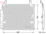 Радіатор кондиціонера denso DCN50032