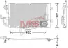 Радиатор кондиционера OPEL ASTRA H 04-14,ASTRA H GTC 05-10,ASTRA H TwinTop 05-10,ASTRA H Van 04-10,A denso DCN20037