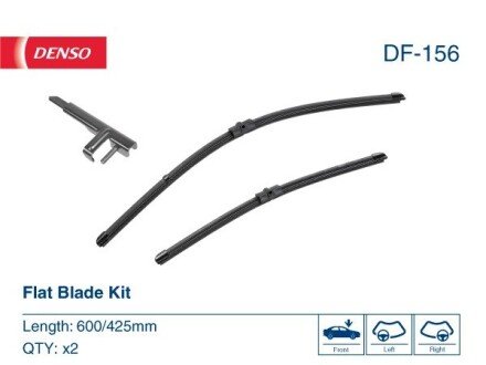 Щітка склоочисника denso DF156