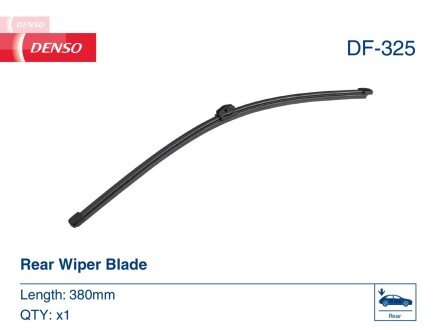 Щітка склоочисника (двірник) denso DF325