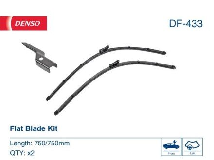 Щітка склоочисника denso DF-433 на Фольксваген ID.3