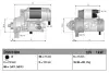 Стартер denso DSN1389