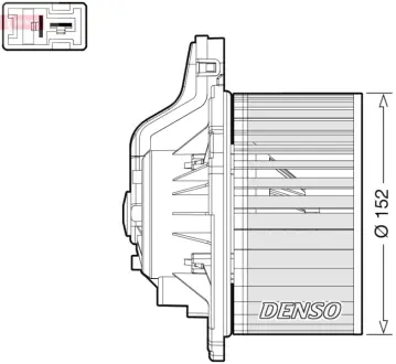 Вентилятор салону HYUNDAI / KIA i30 / Cee`D 2011 - Denso ""DEA41015"