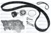 VW К-кт ГРМ (помпа+2 ролика+2 ремня+ крепление) Audi A1/3/4/5,Caddy IV,Golf VI,VII,Passat,Tiguan,Touram 1.2/1.4TFSI DOLZ KD150