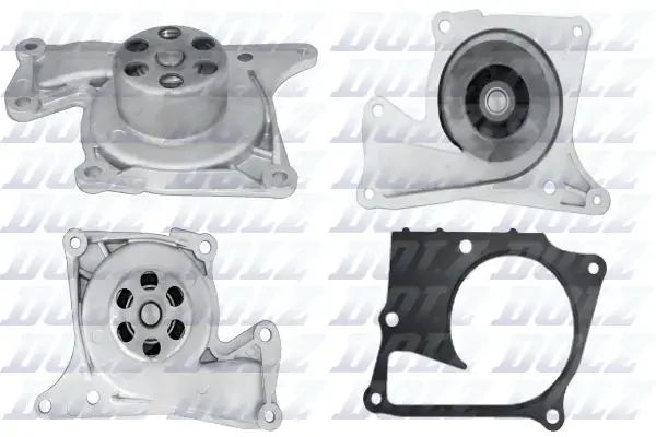 RENAULT Помпа воды Kangoo II,Clio,Scenic,Duster,Logan 1.5dCI 09- DOLZ R242 (фото 1)