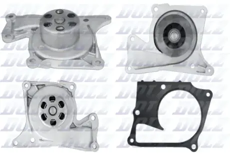 RENAULT Помпа воды Kangoo II,Clio,Scenic,Duster,Logan 1.5dCI 09- DOLZ R242 Infiniti