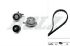 ALFA ROMEO К-кт ГРМ (помпа + ремень + ролик) 147 (937_) 1.6 16V T.SPARK ECO 01-10, 156 Sportwagon (932_) 1.6 00-06 DOLZ KD086