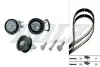 К-кт. ГРМ (2шт. рем.+3шт.ролик+крепление) SKODA Fabia 1.4 DOLZ SKD080