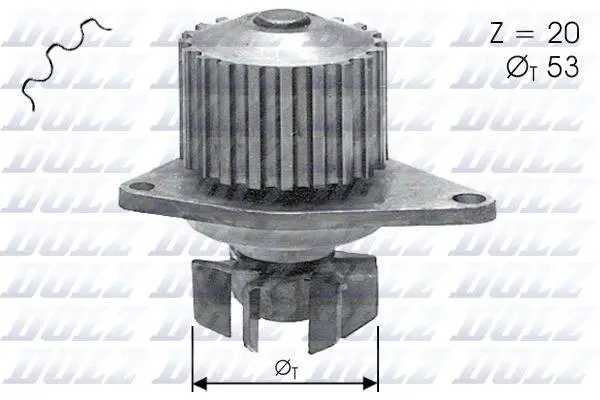 Водяная помпа (насос) DOLZ C110